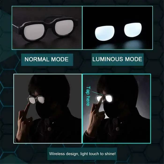 Lunettes LED Anime Spoof