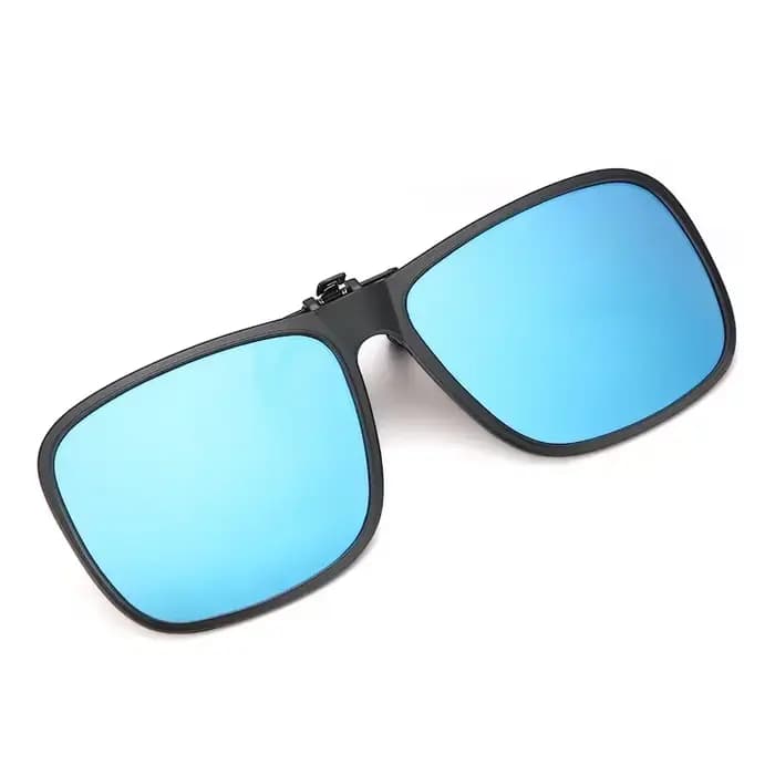 Lunettes de soleil polarisées à Clip rabattable pour la conduite