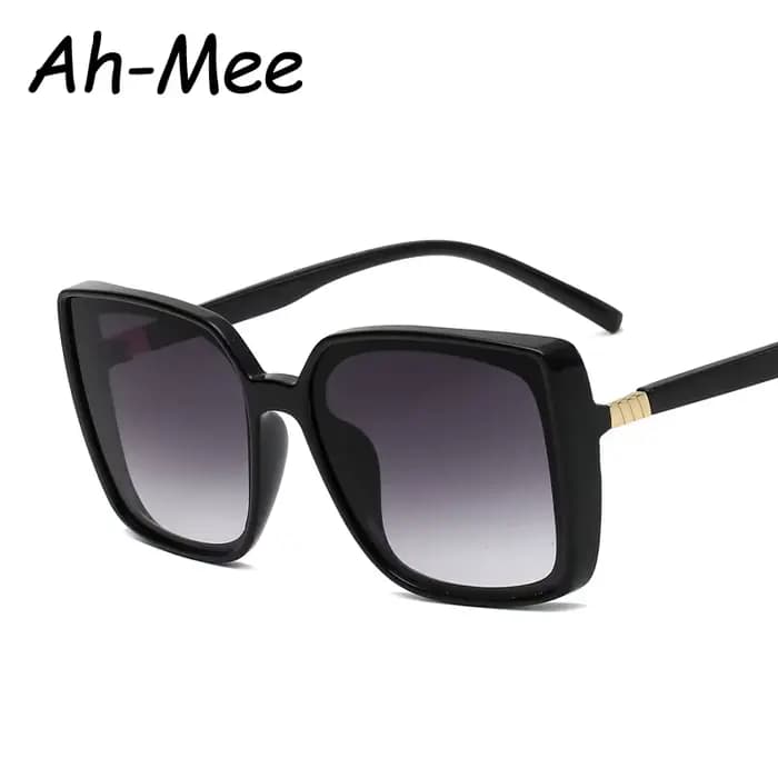 Randonnée mode surdimensionné carré Anti lumière lunettes Vintage marque concepteur
