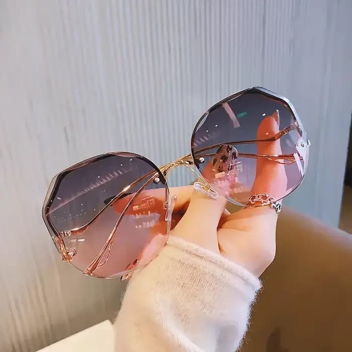 Lunettes de soleil de luxe UV400 pour femmes