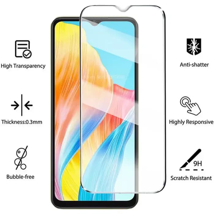 Verre de qualité supérieure pour Oppo Guatemala, A38, A98, A97, A78, A17, A96, A93, A92, A91, A73, A72, A53, A52, A33, A31, A15, A15S, 3 pièces