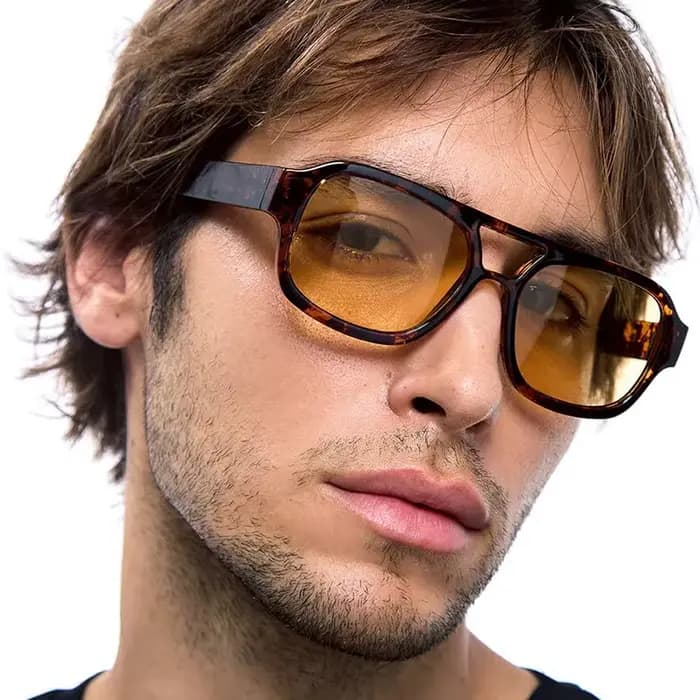Grandes lunettes de soleil carrées 2025