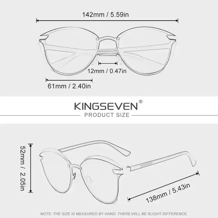 KINGSEVEN – lunettes de soleil de luxe pour femmes
