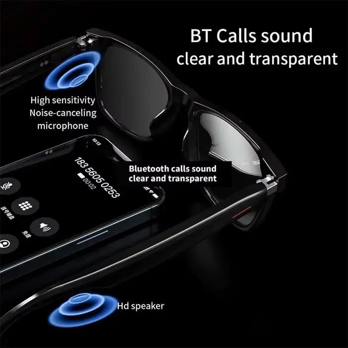 SZTZX hommes Bluetooth myopie intelligente lunettes de Prescription appel musique contrôle