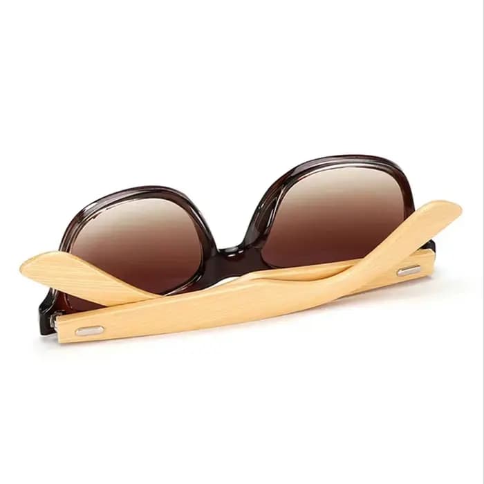 14 couleurs bois lunettes de soleil hommes femmes carré bambou