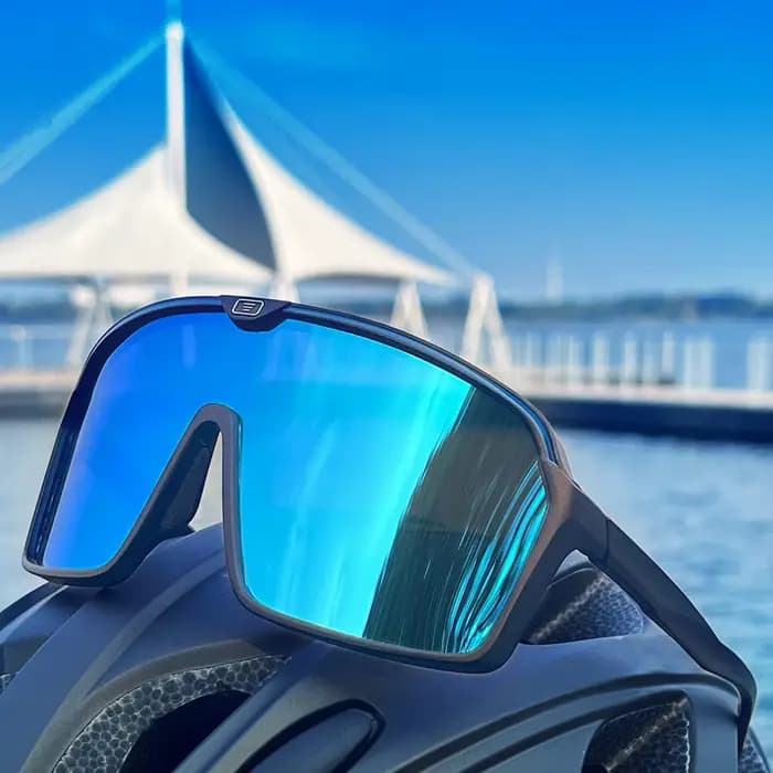 Lunettes de soleil de pêche à grande monture pour hommes et femmes