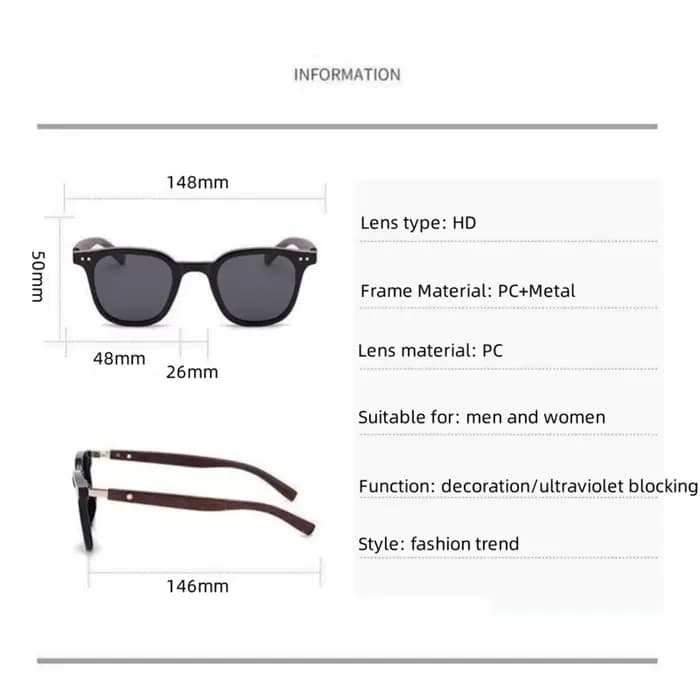 Lunettes de soleil polarisées à monture en bois vintage pour hommes