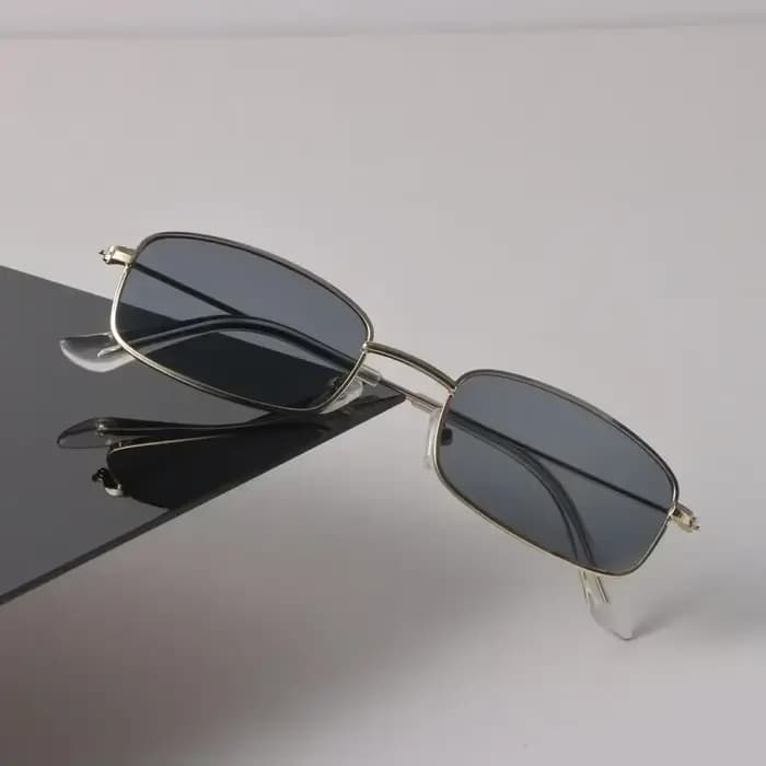 Lunettes de soleil carrées vintage élégantes pour femmes et hommes