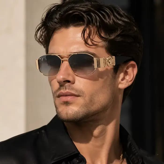 Lunettes de soleil de luxe de marque de créateur pour femmes et hommes