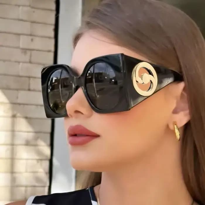 Lunettes de soleil carrées colorées pour femmes et hommes