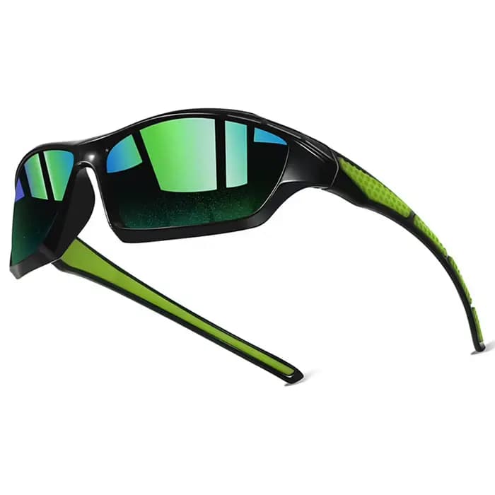 Lunettes de soleil vintage tendance à couleurs contrastées
