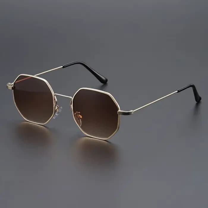Lunettes de mode classiques à monture géométrique pour hommes