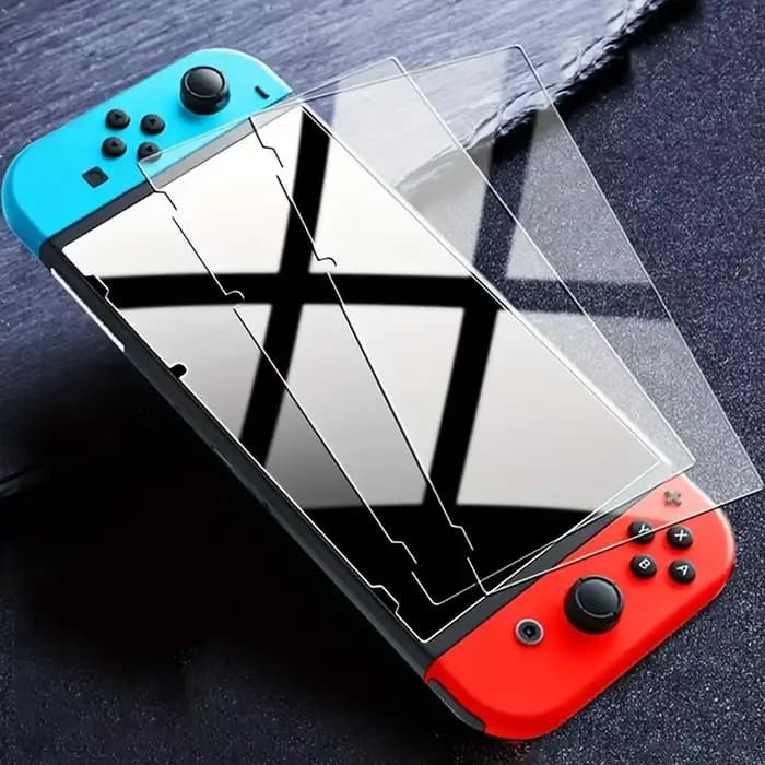 3 pièces verre trempé pour Nintendo Switch OLED 3 pièces Film de protection d'écran pour Nintendo Switch 2 Switch Lite verre de protection