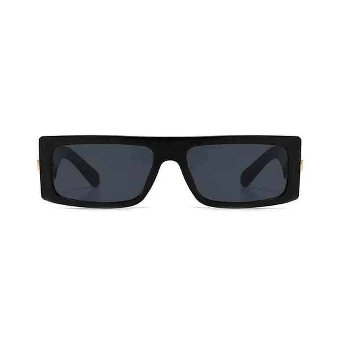 Lunettes de soleil carrées vintage pour femmes et hommes