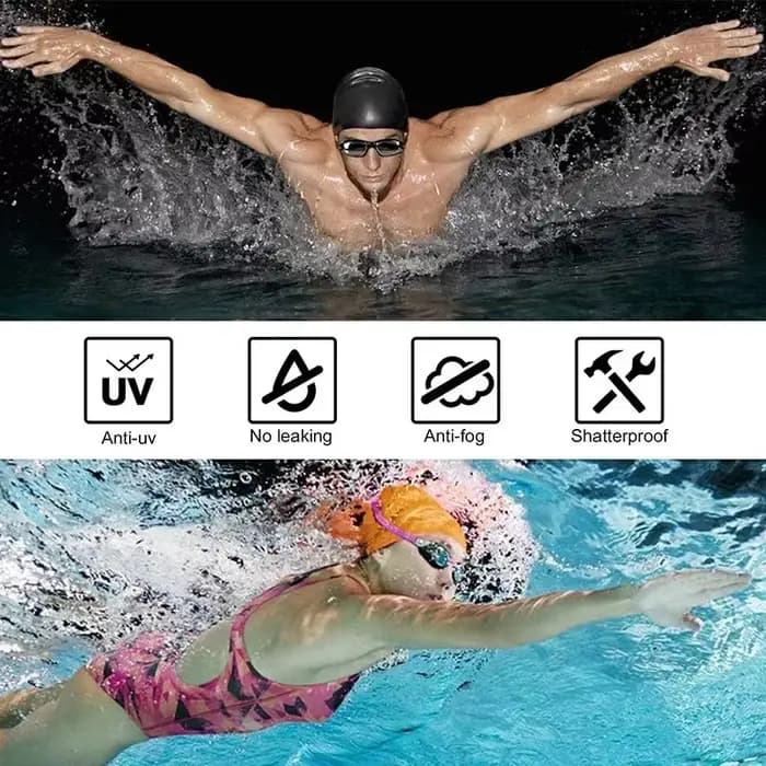 Lunettes de natation professionnelles imperméables