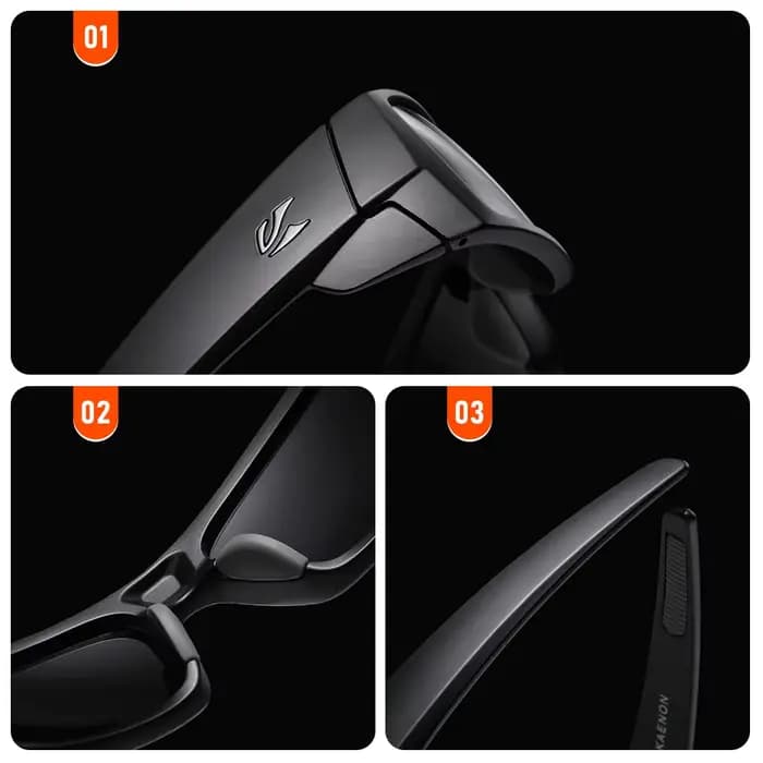 Kaenon Lunettes de soleil de sport polarisées pour hommes et femmes
