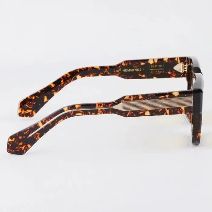 JMM Hemmings – lunettes de soleil classiques carrées en acétate pour hommes