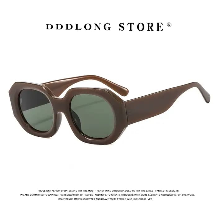 Lunettes de soleil rétro surdimensionnées pour hommes et femmes