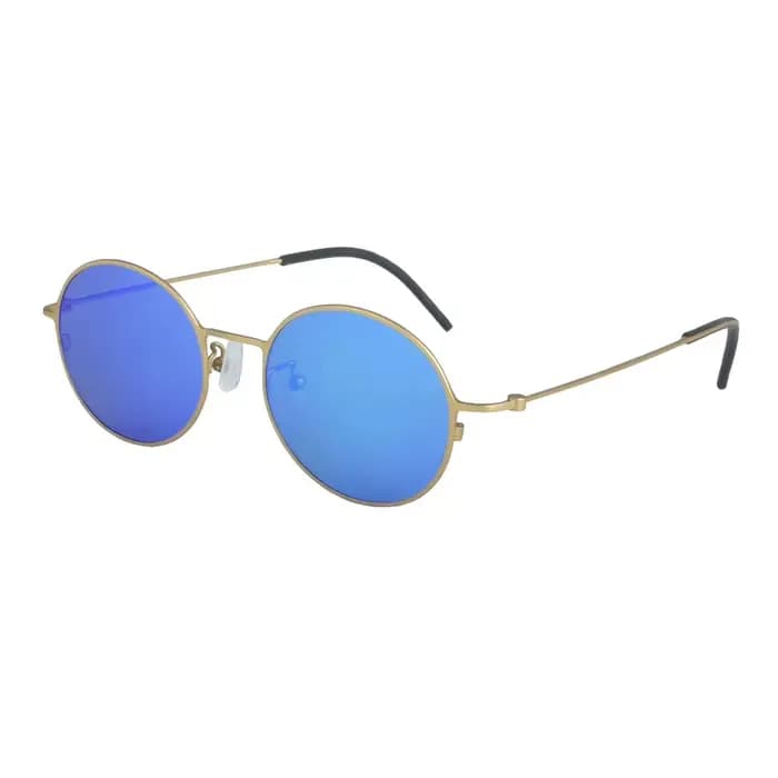 Lunettes de soleil polarisées rondes faites à la main pour hommes et femmes