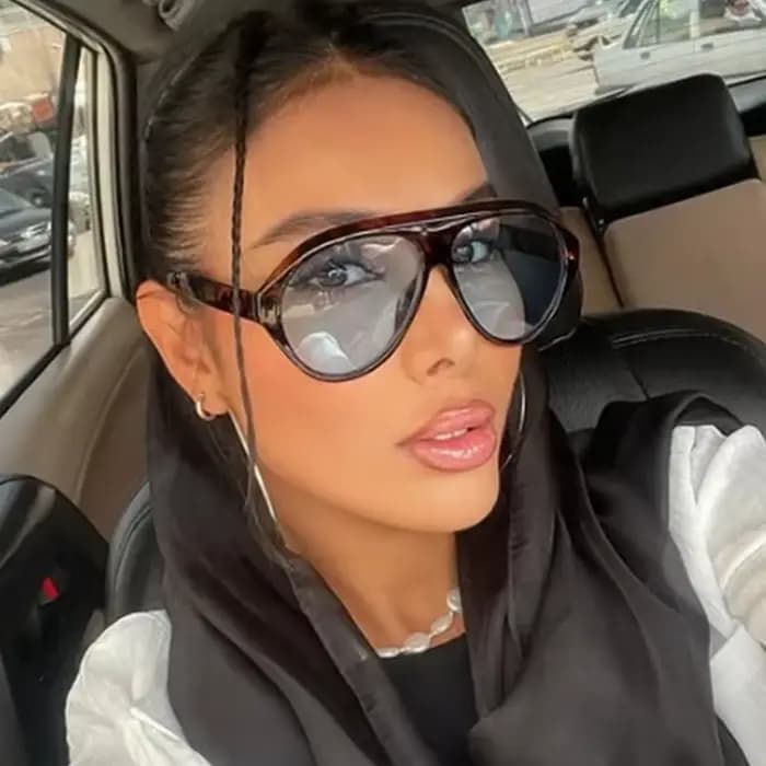 Lunettes de soleil pilote jaunes surdimensionnées pour femmes et hommes