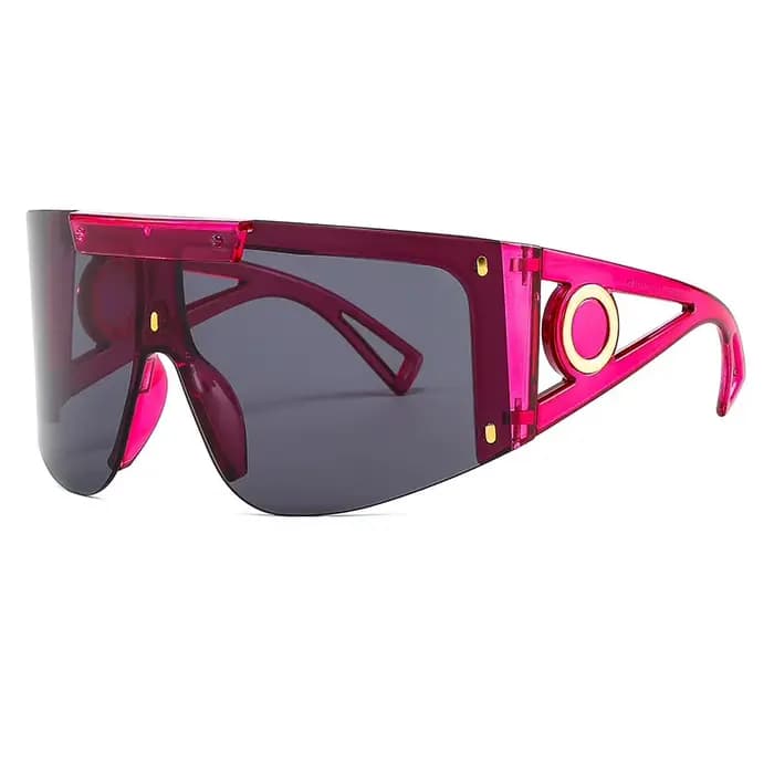 Masque pour hommes lunettes de soleil pour femmes mode une pièce