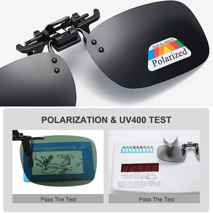 Lunettes de soleil polarisées à Clip