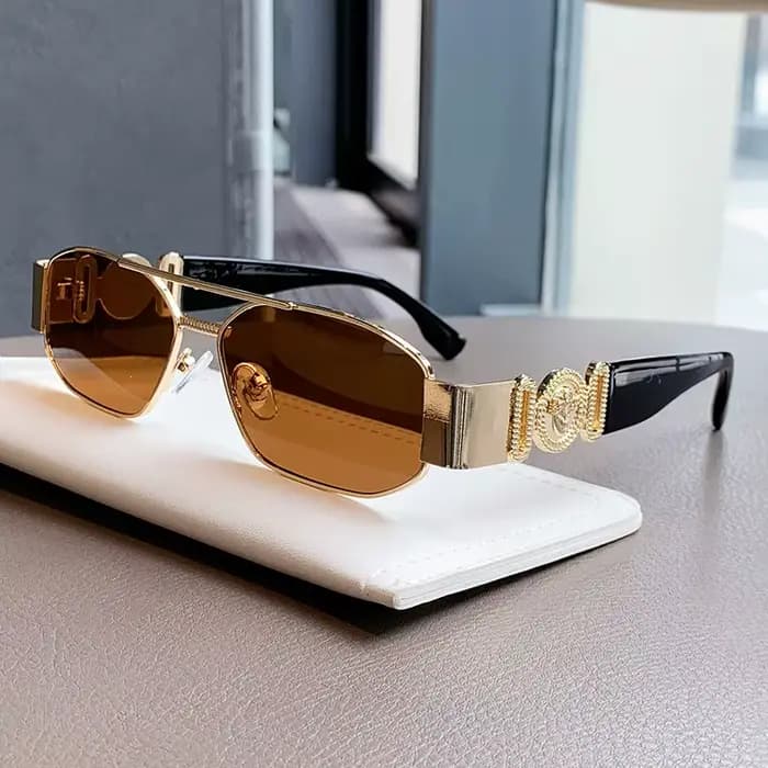 Lunettes de soleil de luxe de marque de créateur pour femmes et hommes