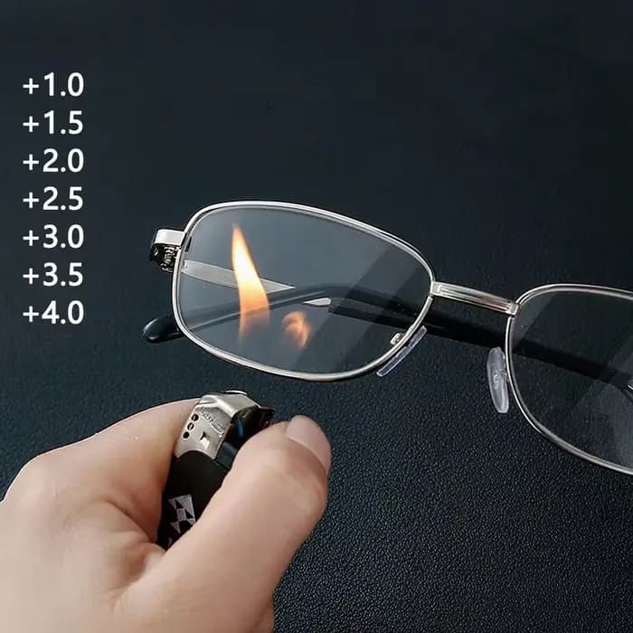 Lunettes de lecture en verre pour hommes et femmes