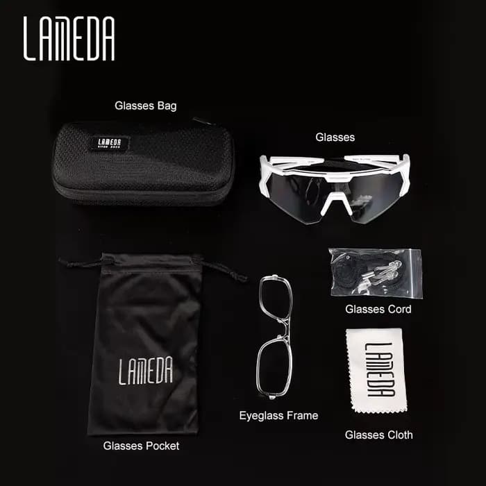 LAMEDA lunettes de soleil de cyclisme photochromiques hommes