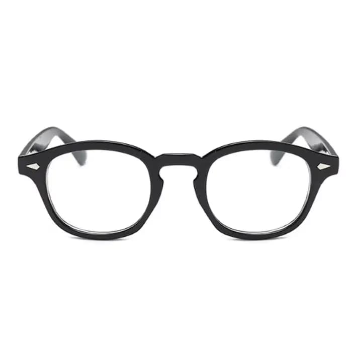 Johnny Depp Style lunettes homme Vintage rond Rivet