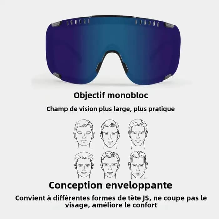 Lunettes de soleil photochromiques pour hommes et femmes