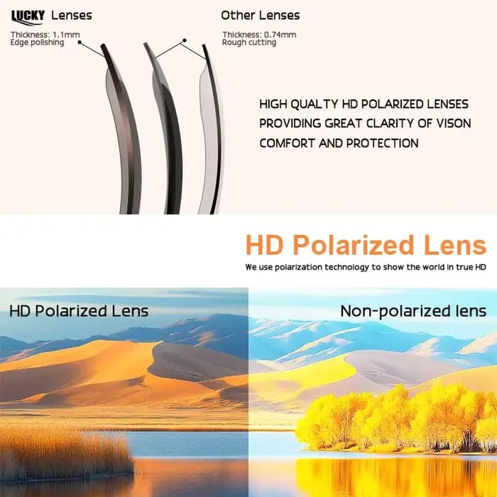 Lunettes de soleil de sport UV400 pour la pêche en plein air