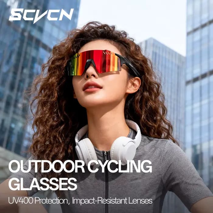 SCVCN lunettes de soleil photochromiques en plein air sport vélo