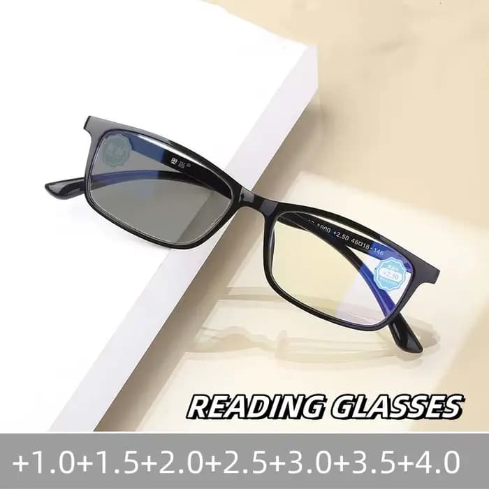 Mode hommes en plein air couleur changeante affaires lunettes de lecture photochromique loin vue