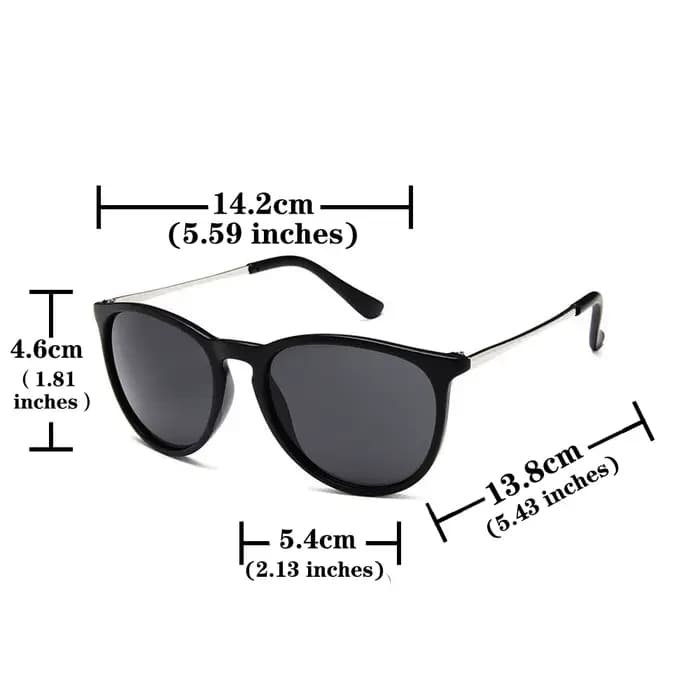 Lunettes de soleil Vintage à monture métallique populaire pour femmes et hommes