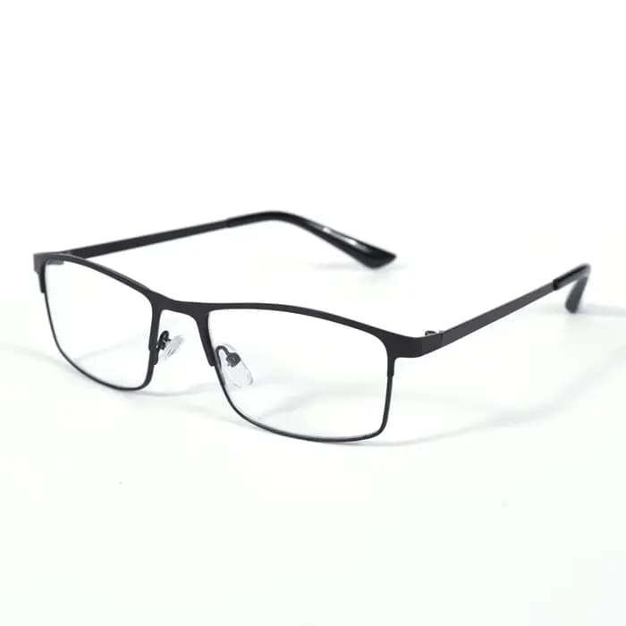 Lunettes de lecture professionnelles à monture noire pour hommes