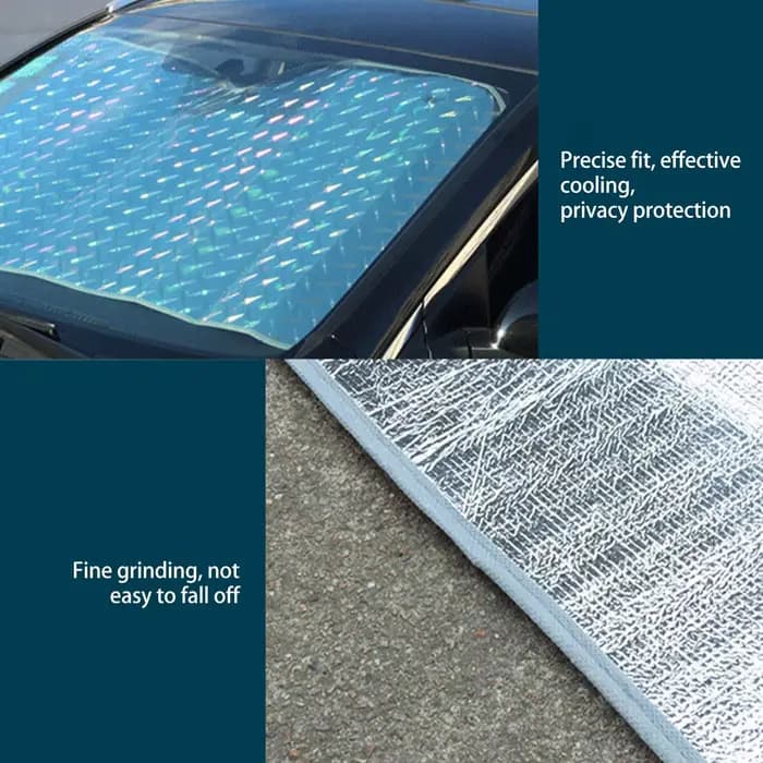 Pare-soleil pour pare-brise de voiture, accessoires d'habitacle automobile, pare-soleil en verre automobile, pare-soleil réfléchissant pour véhicules