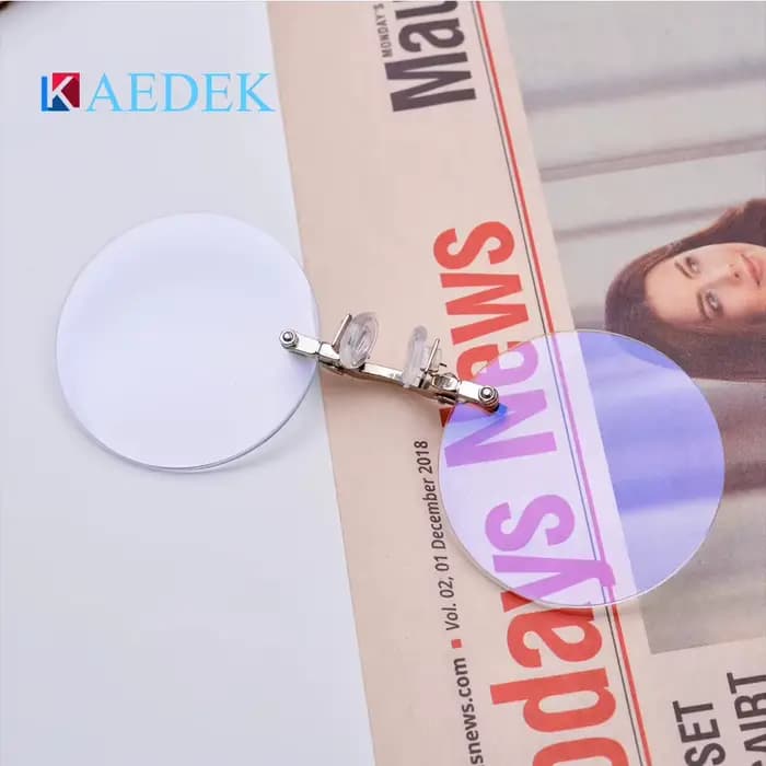 KAEDEK pince sur nez lunettes rondes sans monture matrice Morpheus