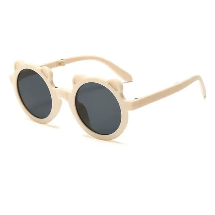 Mignon petit ours pliant enfants lunettes de soleil garçons filles Protection solaire