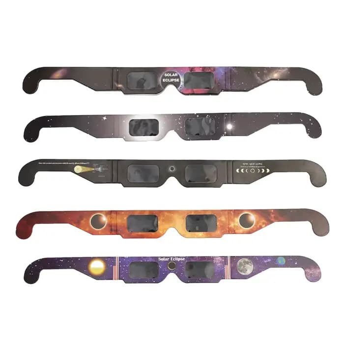 Lunettes d'éclipse solaire anti-UV