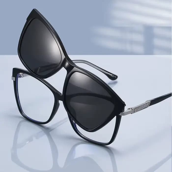Lunettes de myopie optique à Clip magnétique pour hommes