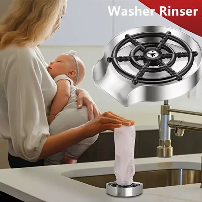 Lave-gobelet automatique à haute pression, lave-gobelet automatique, robinet, lave-verre, évier de cuisine, accessoires d'évier, Machine à laver le verre