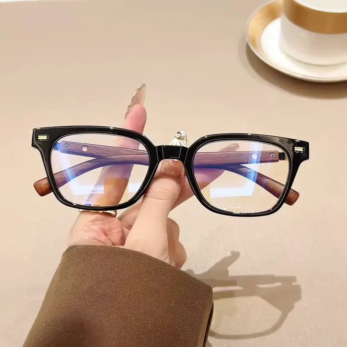 Montures de lunettes tendance carrées pour hommes et femmes