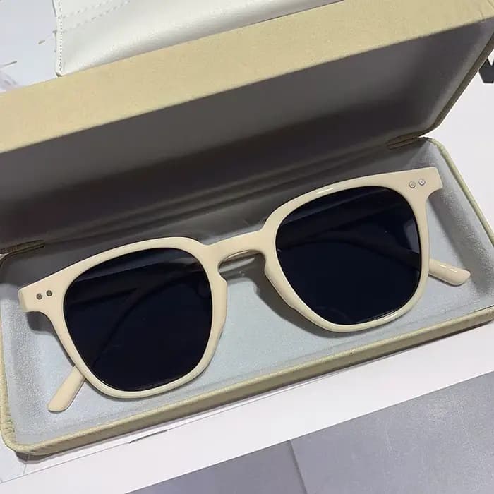 Nouvelles lunettes de soleil carrées vintage pour femmes et hommes
