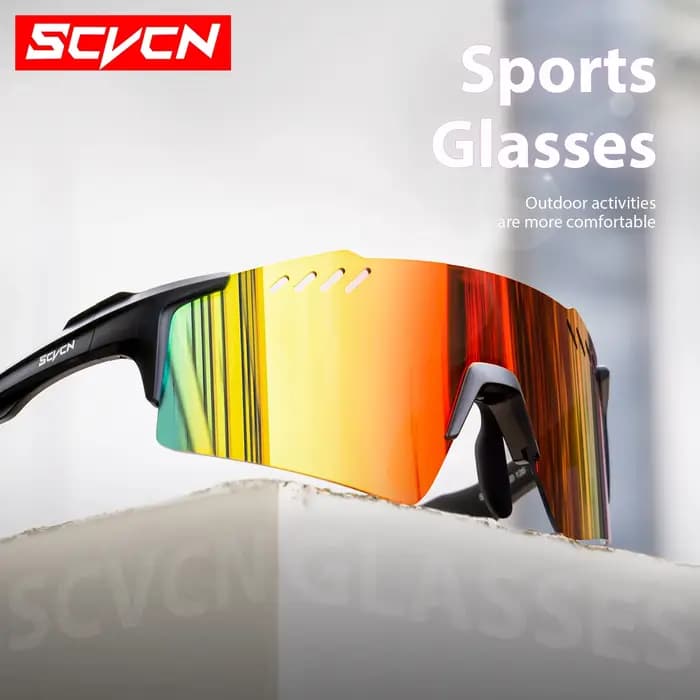 SCVCN lunettes de soleil photochromiques en plein air sport vélo