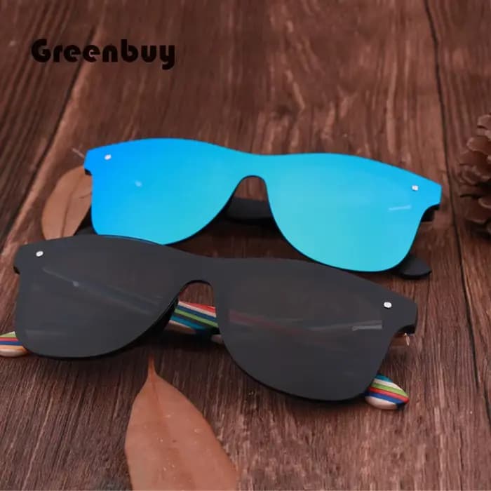 Lunettes de soleil en bois pour femmes et hommes