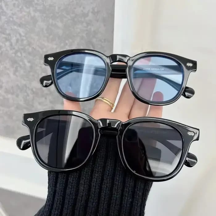 Jolies lunettes de soleil rondes pour femmes et hommes