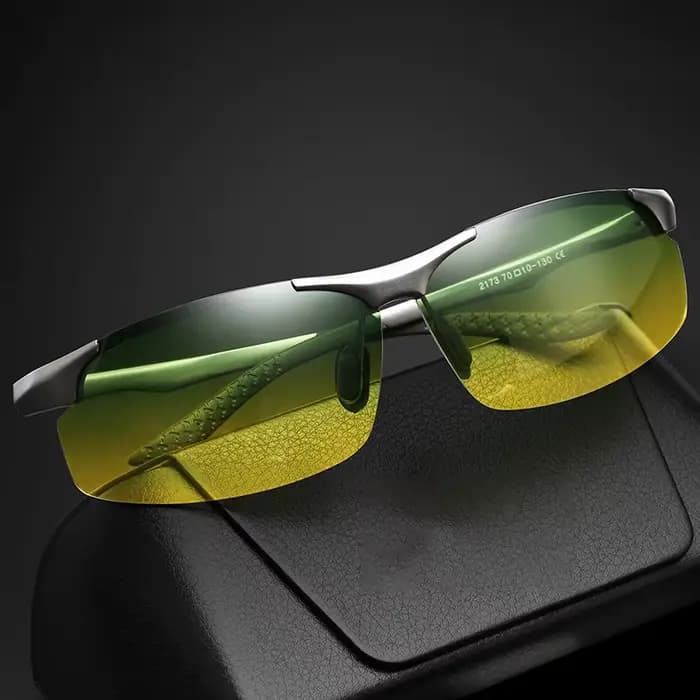 Vsteroids-Lunettes de soleil polarisées sans monture pour hommes