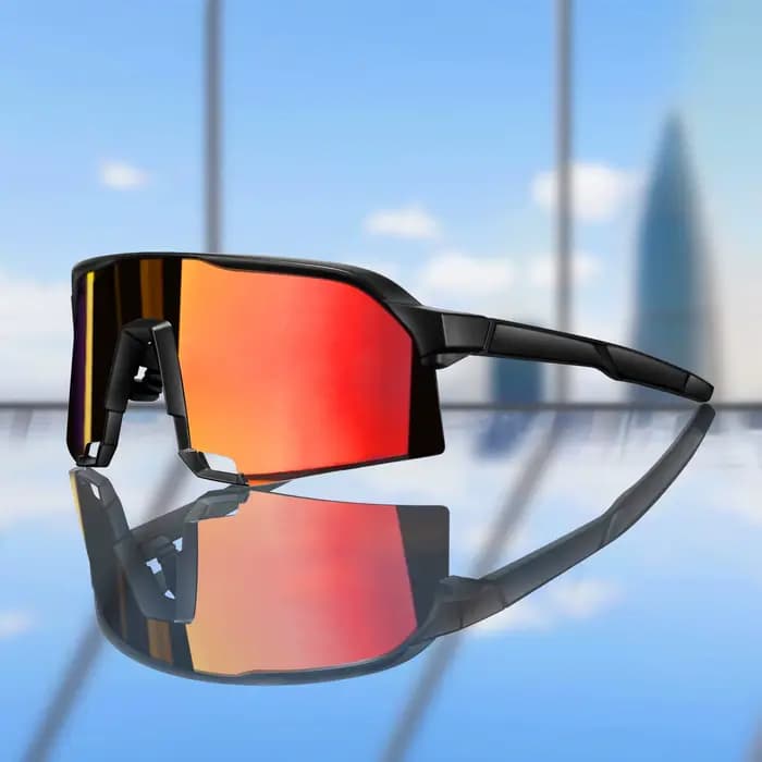 Marque 100 lunettes de soleil de cyclisme pour hommes et femmes Protection UV400 5 couleurs grand cadre course pêche