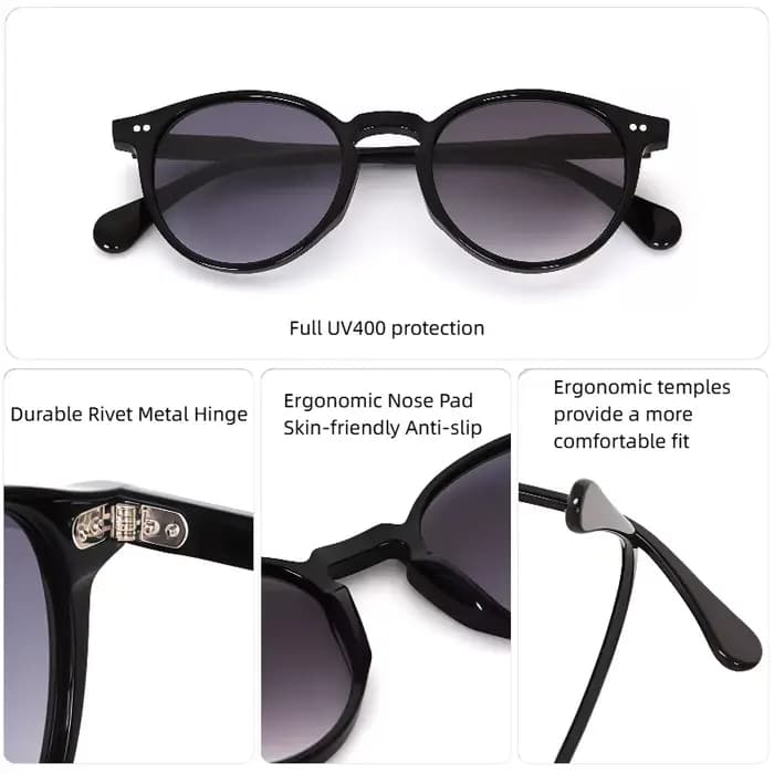 Lunettes de soleil vintage pour femmes